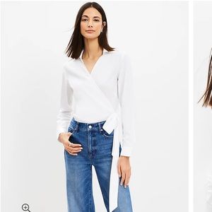 Loft wrap shirt size XL